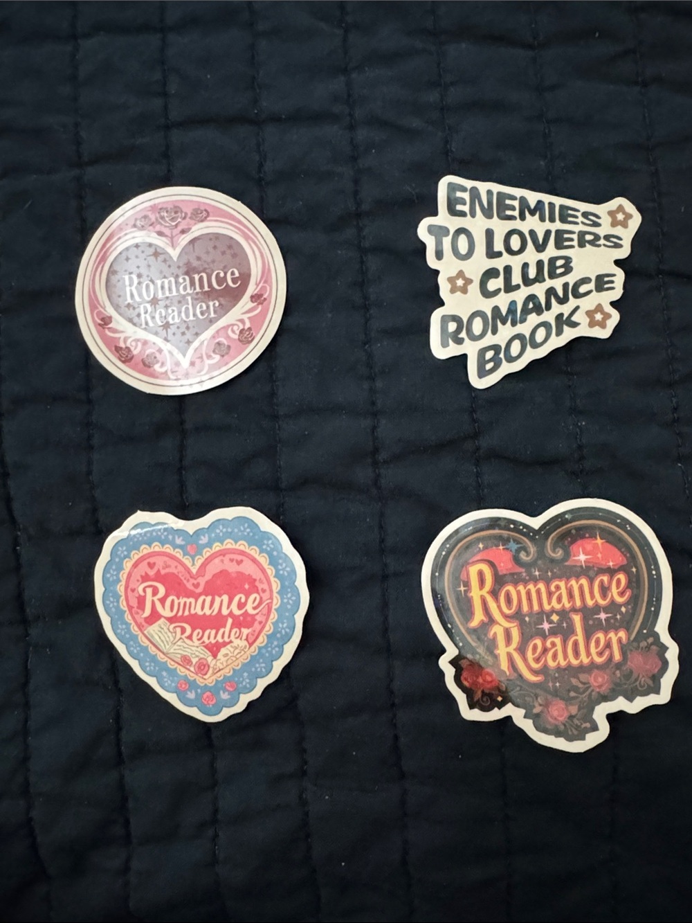 Bundle of 20 Romance Themed Bookish Stickers - Picture 2 of 6